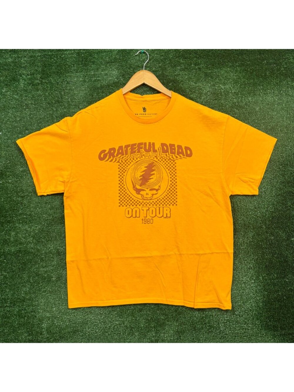 Grateful Dead Steal Your Face On Tour 1980 Rock Band T-Shirt Size Large